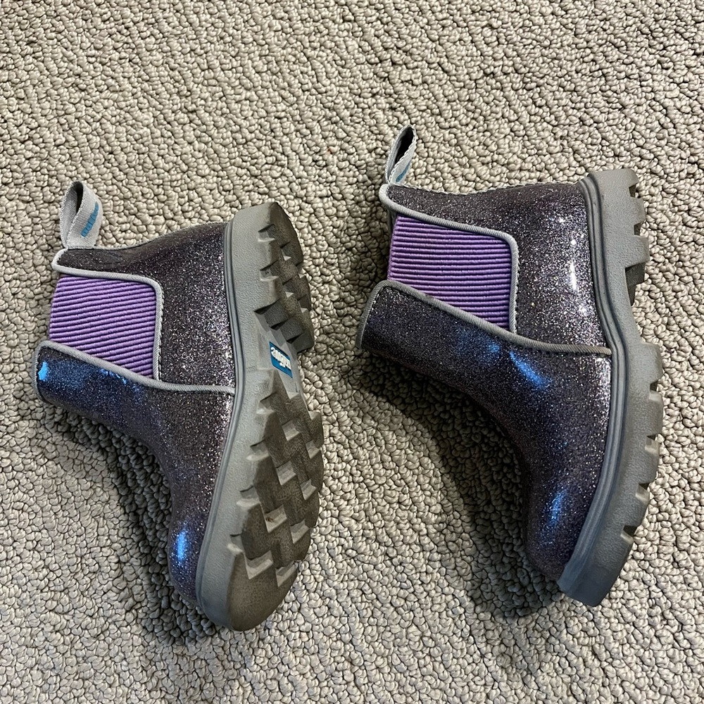 Native Purple Glitter Kensington Boots size 8 - Picture 3 of 6